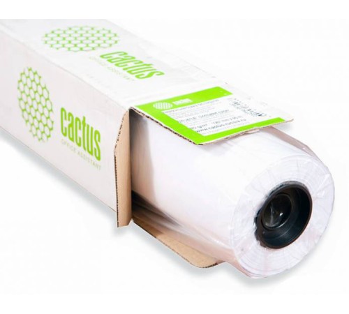 Бумага Cactus Eco CS-LFP80-914457E 36"(A0) 914мм-45.7м/80г/м2/белый CIE155% для струйной печати втулка:50.8мм (2") (упак.:1рул)