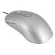 Мышь Оклик 155M серебристый оптическая (1600dpi) USB (3but)
