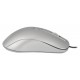 Мышь Оклик 155M серебристый оптическая (1600dpi) USB (3but)