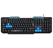 Клавиатура Оклик 750G FROST WAR черный/черный USB Multimedia for gamer