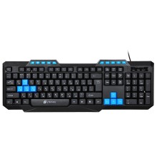 Клавиатура Оклик 750G FROST WAR черный/черный USB Multimedia for gamer