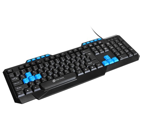Клавиатура Оклик 750G FROST WAR черный/черный USB Multimedia for gamer Клавиатура Оклик 750G FROST WAR черный/черный USB Multimedia for gamer