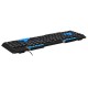 Клавиатура Оклик 750G FROST WAR черный/черный USB Multimedia for gamer