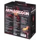 Наушники с микрофоном Оклик HS-G300 ARMAGEDDON черный/красный 2.3м мониторные оголовье (337457)