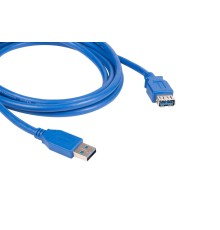 Kramer C-USB3/AAE-3 Кабель USB-A 3.0 вилка-розетка, 0,9 м (96-02310003)
