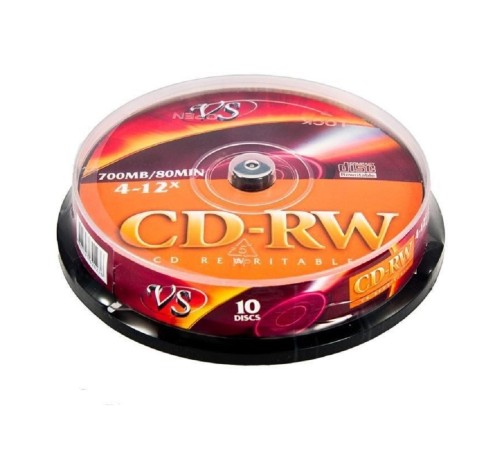 VS CD-RW 80 4-12x CB/10 (VSCDRWCB1001) VS CD-RW 80 4-12x CB/10 (VSCDRWCB1001)
