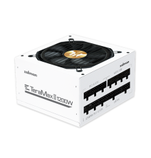 Блок питания Zalman ZM1200-TMX2 WH, 1200W, ATX12V v2.52, APFC, 12cm Fan, 80+ Gold Gen5, Full Modular, White, Retail (ZM1200-TMX2 WH)