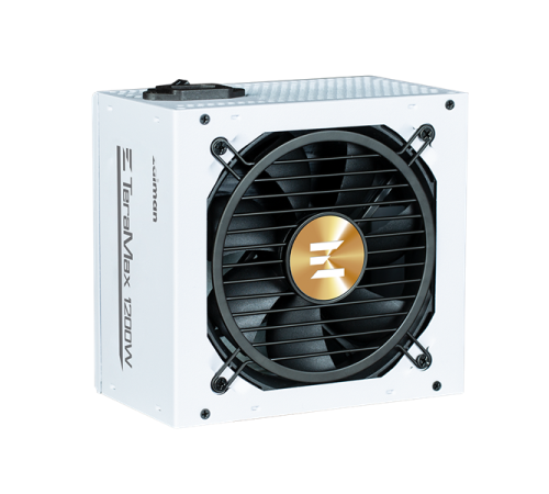 Блок питания Zalman ZM1200-TMX2 WH, 1200W, ATX12V v2.52, APFC, 12cm Fan, 80+ Gold Gen5, Full Modular, White, Retail (ZM1200-TMX2 WH)