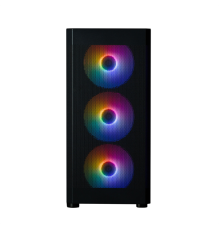Корпус ZALMAN i4 TG, ATX, BLACK, FRONT MESH, WINDOW, 2x3.5", 3x2.5", 1xUSB2.0, 2xUSB3.0, FRONT 3x120mm FRGB, REAR 1x120mm FRGB (i4 TG)