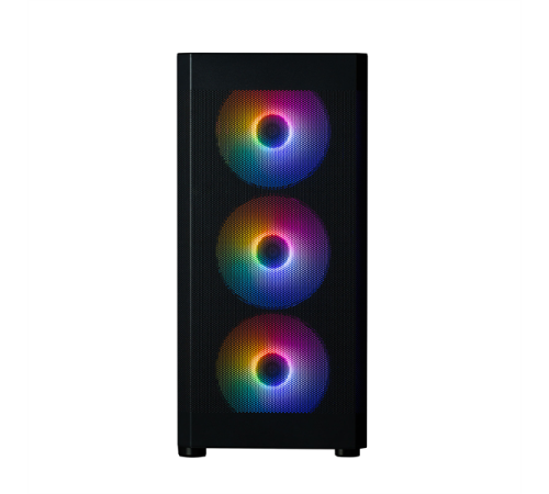Корпус ZALMAN i4 TG, ATX, BLACK, FRONT MESH, WINDOW, 2x3.5", 3x2.5", 1xUSB2.0, 2xUSB3.0, FRONT 3x120mm FRGB, REAR 1x120mm FRGB (i4 TG)