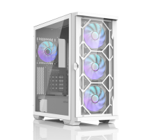 Корпус ZALMAN Z10 DUO White, ATX, WHITE, WINDOW, 2x3.5", 2x2.5", 2xUSB3.0, 1xUSB 3.1 Type-C, FRONT 3x120mm Infinity Mirror ARGB, REAR 1x120mm Infinity Mirror ARGB, replaceable front panel (Z10 DUO White)