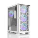Корпус ZALMAN Z10 DUO White, ATX, WHITE, WINDOW, 2x3.5", 2x2.5", 2xUSB3.0, 1xUSB 3.1 Type-C, FRONT 3x120mm Infinity Mirror ARGB, REAR 1x120mm Infinity Mirror ARGB, replaceable front panel (Z10 DUO White)