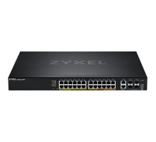 L3 Access коммутатор Zyxel NebulaFlex Pro XGS2220-30HP, rack 19", 24xRJ-45: 1G PoE+ (8 из них PoE++), 2xRJ-45: 1/2.5/5/10G PoE++, 4xSFP+, бюджет PoE 400 Вт (XGS2220-30HP-EU0101F)