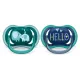 Пустышка ultra air, слоники/HELLO, 18+ мес., 2 шт. Philips Пустышка ultra air, слоники/HELLO, 18+ мес., 2 шт. (SCF349/18)