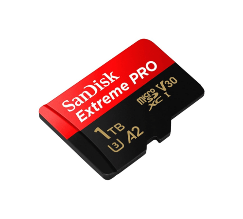 Карта памяти SanDisk Extreme Pro microSD UHS I Card 1TB for 4K Video on Smartphones, Action Cams & Drones 200MB/s Read, 140MB/s Write, Lifetime Warranty Карта памяти SanDisk Extreme Pro microSD UHS I Card 1TB for 4K Video on Smartphones, Action Cams & Drones 200MB/s Read, 140MB/s Write, Lifetime Warranty