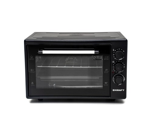 KRAFT KF-MO 4500 BL Мини-печь, 45 л, черный KRAFT KF-MO 4500 BL Мини-печь, 45 л, черный