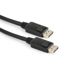 Bion Кабель DisplayPort v1.4, 20M/20M, скорость передачи до 25,92 Гбит/с, фиксирующая защелка, 2м, черный [BXP-CC-DP4-020]