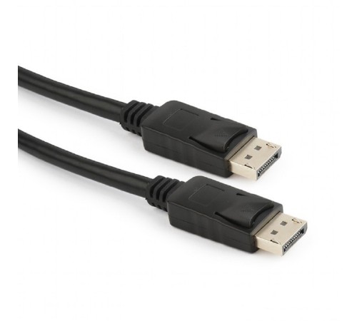 Bion Кабель DisplayPort v1.4, 20M/20M, скорость передачи до 25,92 Гбит/с, фиксирующая защелка, 2м, черный [BXP-CC-DP4-020]