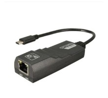 Bion Переходник с кабелем USB C - RJ45, 1000мб/с, черный [BXP-A-USBC-LAN-B]