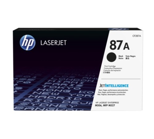 Картридж лазерный HP 87A CF287A черный (9000стр.) для HP LJ Ent M506/M527 Картридж лазерный HP 87A CF287A черный (9000стр.) для HP LJ Ent M506/M527