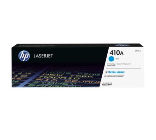 Картридж лазерный HP 410A CF411A голубой (2300стр.) для HP LJ Pro M452/M477