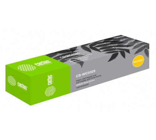 Картридж лазерный Cactus CS-WC5325 006R01160 черный (30000стр.) для Xerox WorkCentre 5325/5330/5335