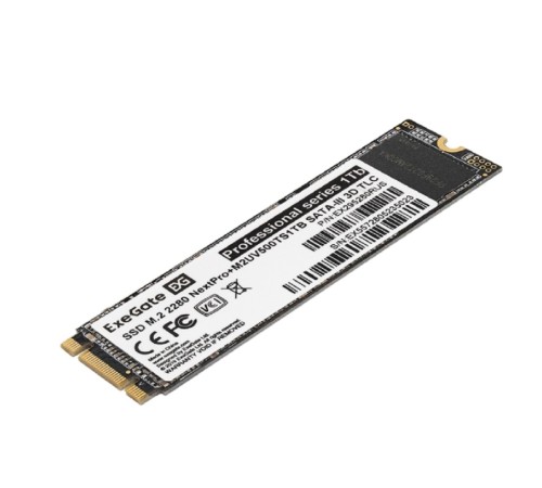 Exegate EX295280RUS Накопитель SSD M.2 2280 1Tb ExeGate NextPro+ M2UV500TS1TB (SATA-III, 22x80mm, 3D TLC) Exegate EX295280RUS Накопитель SSD M.2 2280 1Tb ExeGate NextPro+ M2UV500TS1TB (SATA-III, 22x80mm, 3D TLC)