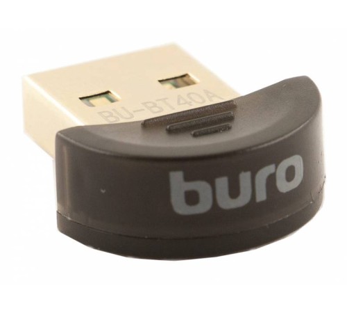 Адаптер USB Buro BU-BT40A Bluetooth 4.0+EDR class 1.5 20м черный Адаптер USB Buro BU-BT40A Bluetooth 4.0+EDR class 1.5 20м черный