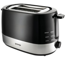 Тостер Gorenje T850BK 850Вт черный/серебристый