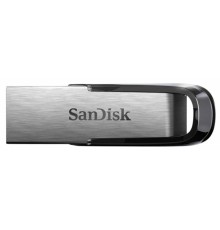 Флеш Диск Sandisk 16Gb Cruzer Ultra Flair SDCZ73-016G-G46 USB3.0 серебристый/черный