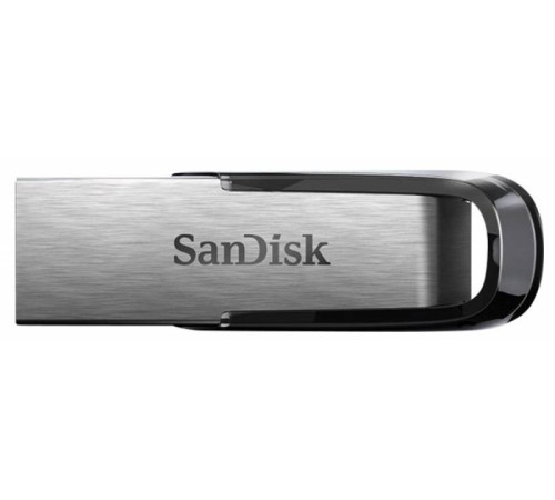 Флеш Диск Sandisk 16Gb Cruzer Ultra Flair SDCZ73-016G-G46 USB3.0 серебристый/черный