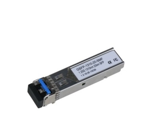 Dahua DH-GSFP-1310-20-SMF SFP-модуль; LC; до 1.25Гбит/c; до 20км (одномодовое оптоволокно); 1310нм/1310нм