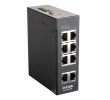 D-Link DIS-100E-8W/A1A Промышленный неуправляемый коммутатор с 8 портами 10/100Base-TX