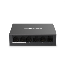 Mercusys MS106LP Настольный коммутатор с 6 портами 10/100 Мбит/с (4 порта PoE+)
