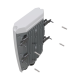 Mikrotik CRS504-4XQ-OUT Коммутатор 4*QSFP28 100gbit, Уличный корпус