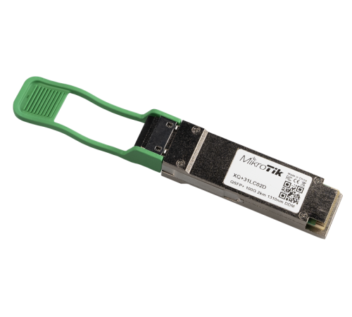 MikroTik XQ+31LC02D 100 Gigabit QSFP28 module 2km MikroTik XQ+31LC02D 100 Gigabit QSFP28 module 2km