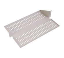 ЦМО Полка для стойки усиленная под аккумулятор с центральным креплением, глубина 400 мм (МС-40/2-АК)