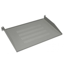 5bites CS-203G Полка для телекоммуникационного шкафа D=450 / 1U / 19" / GREY