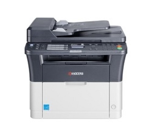 Kyocera FS-1125MFP 1102M73RU0/1102M73RUV/1102M73RU2 {A4, 64Mb, LCD, 25стр/мин, лазерное МФУ, факс,  USB2.0, сетевой, ADF}