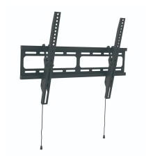 Wize [WT55]  для 32"-80" LCD телевизоров, VESA 600x400, угол наклона 3-12°, расстояние от стены 4 см, до 45 кг, черн., розн. упаковка