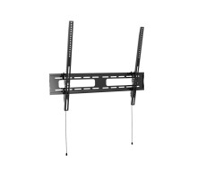 Wize [WT63] для 42"-85" LCD телевизоров, VESA 800x600, угол наклона 3-10°, расстояние от стены 5.5 см, до 70 кг, черн., розн. упаковка