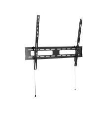 Wize [WT63] для 42"-85" LCD телевизоров, VESA 800x600, угол наклона 3-10°, расстояние от стены 5.5 см, до 70 кг, черн., розн. упаковка