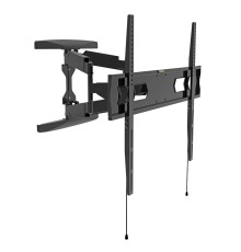 Wize [WA90] для 42"-90" LCD телевизоров, VESA 800x600, угол наклона  -8/+12 , расстояние от стены 8.4-54.3 см, до 50 кг, черн., розн. упаковка