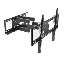Kromax OPTIMA-409 черный 32"-65" макс.45кг настенный поворотно-выдвижной и наклонный