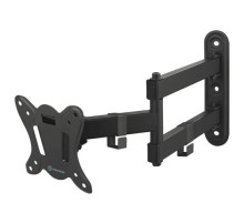 ONKRON BASIC R4 чёрный Для телевизоров диагональю 10"-27" Максимальная нагрузка: 25 кг VESA: 75х75, 100х100 мм