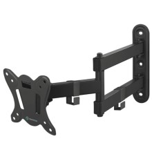 ONKRON BASIC R4 чёрный Для телевизоров диагональю 10"-27" Максимальная нагрузка: 25 кг VESA: 75х75, 100х100 мм