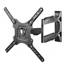 ONKRON M4 чёрный Для телевизоров диагональю 32"-55" Максимальная нагрузка: 35 кг VESA: 100x100, 200x100, 200x200, 200x300, 200x400, 300x200, 300x300, 300x400,  400x200, 400x300, 400x400 мм