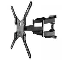 ONKRON M5 чёрный Для телевизоров диагональю 37"-70" Максимальная нагрузка: 36,4 кг VESA: 100x100, 200x100, 200x200, 200x300, 200x400, 300x300, 400x200, 400x300, 400x400 мм