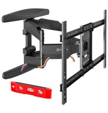 ONKRON M6L чёрный Для телевизоров диагональю 40"-70" Максимальная нагрузка: 45,5 кг VESA: 200x100, 200x200, 200x300, 200x400, 300x100, 300x200, 300x300, 300x400, 400x200, 400x300, 400x400, 500x400, 60