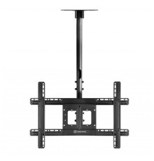 ONKRON N1L чёрный Для телевизоров диагональю 32"-70" Максимальная нагрузка: 68,2 кг VESA: 100x100, 100x200, 200x100, 200x200, 200x300, 200x400, 300x100, 300x200, 300x300, 300x400, 400x200, 400x300, 40